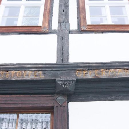 Urlaub Im Fachwerk - Das Sattlerhaus Quedlinburg Exteriér fotografie