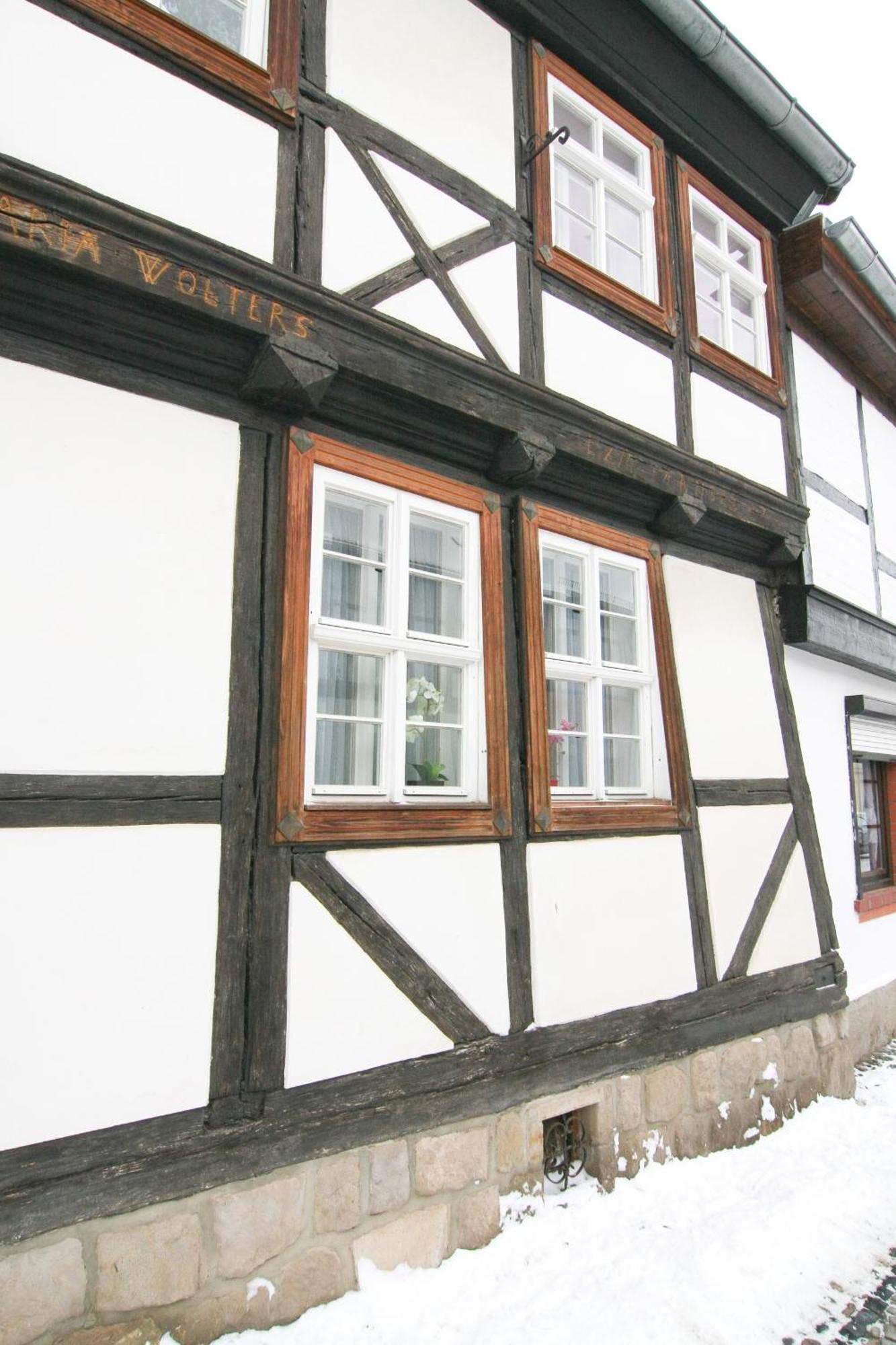 Urlaub Im Fachwerk - Das Sattlerhaus Quedlinburg Exteriér fotografie